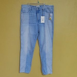 NWT Jordache vintage two-tone denim jeans 36x32